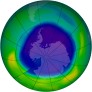 Antarctic Ozone 2007-09-12